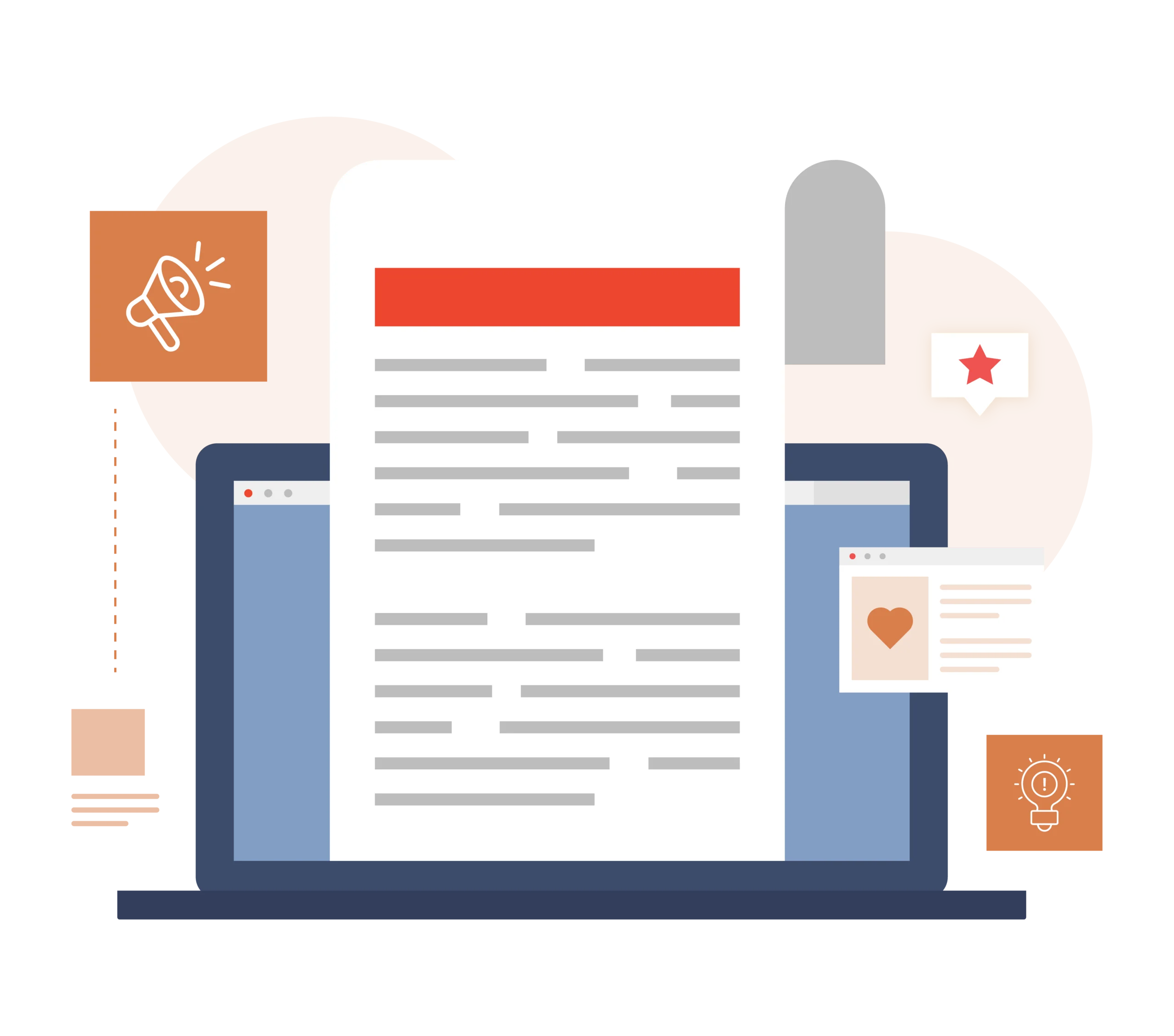 Featured Image for the blog B2B Content Marketing Guide