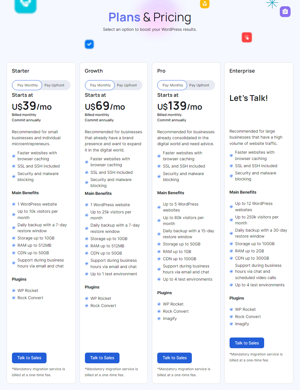 Rock Content content creation services pricing